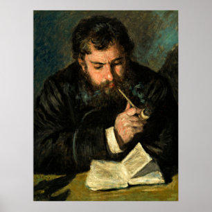 Auguste Renoir van Claude Monet Poster