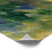 Auguste Renoir van de kust Poster (Hoek)