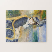 Auguste Renoir van het portret Seashore Woman Legpuzzel (Horizontaal)