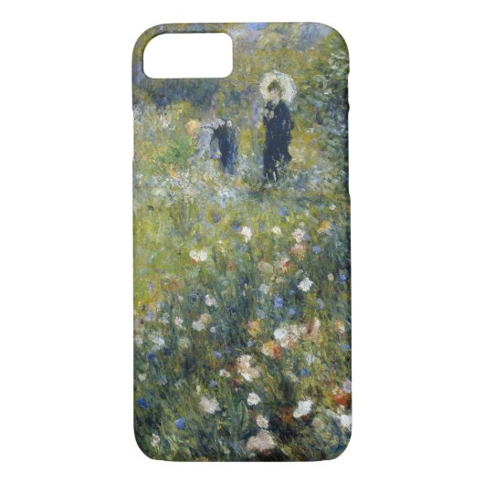 Auguste Renoir - Vrouw met een parasol in een tuin Case-Mate iPhone Case (Achterkant)