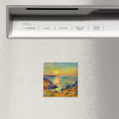Auguste Renoir "Zonsondergang et Douarnenez" Magneet (Insitu (Vaatwasser))