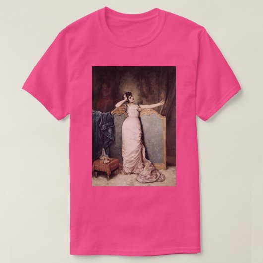Auguste Toulmouche Admining Herself T-shirt (Design voorkant)