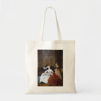 Auguste Toulmouche - La Fiancée Hésitante (1866) Tote Bag
