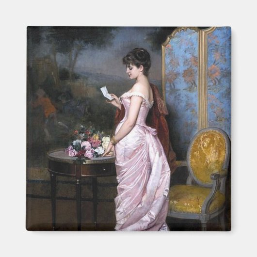 Auguste Toulmouche Magneet (Voorkant)