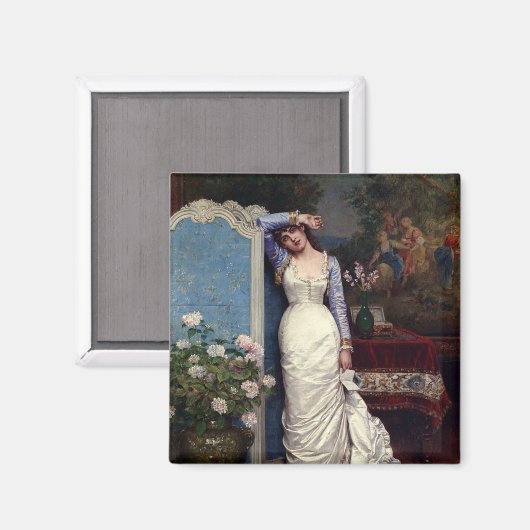 Auguste Toulmouche Magneet (Voorkant / Achterkant)