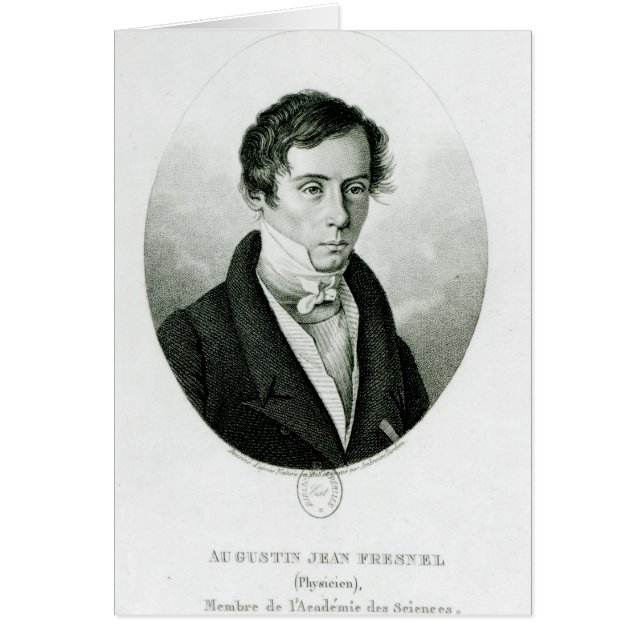 Augustin Jean Fresnel 1825 (Voorkant)