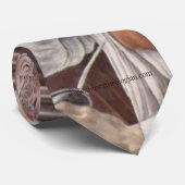 Augustine door Botticelli-Stropdas Stropdas (Opgerold)