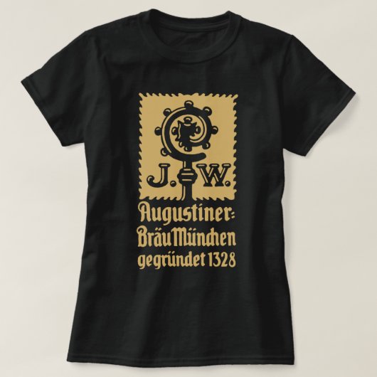 AUGUSTINER BRAU T-SHIRT (Design voorkant)