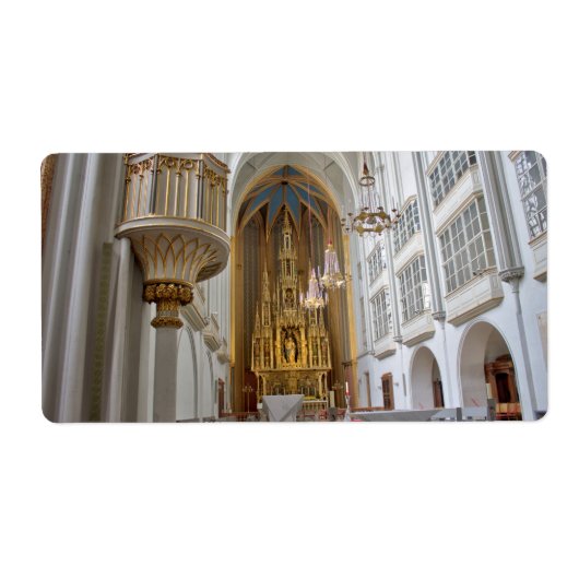Augustinerkirche, Wenen Oostenrijk Etiket (Voorkant)