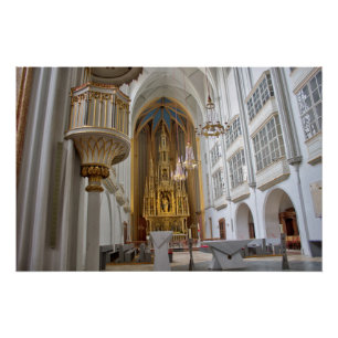 Augustinerkirche, Wenen Oostenrijk Poster