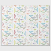 Augustus, 12-jarige cadeaupapier (Vlak)