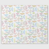 Augustus, 14-jarige cadeaupapier (Vlak)