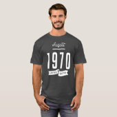 augustus 1970 t-shirt (Voorkant volledig)