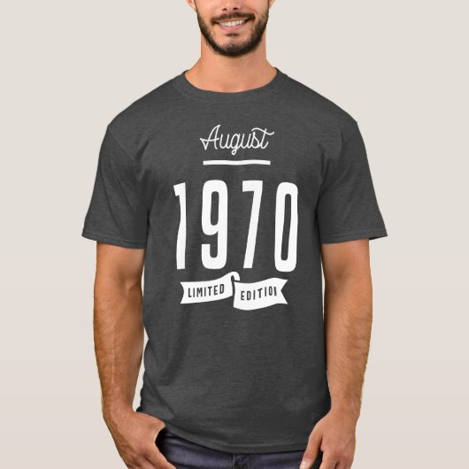 augustus 1970 t-shirt (Voorkant)