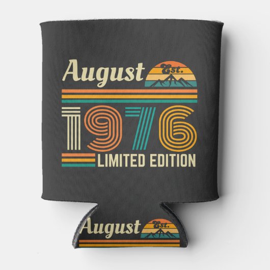 Augustus 1976 Limited Edition Blikjeskoeler (Voorkant)