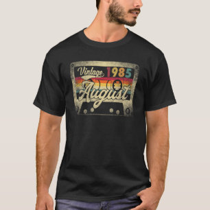 augustus 1985 37e verjaardag, 37 jaar t-shirt