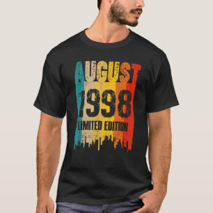 augustus 1998 25 jaar Geweldige zijn 1 T-shirt