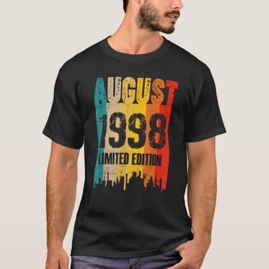 augustus 1998 25 jaar Geweldige zijn 1 T-shirt (Voorkant)