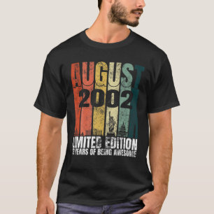  augustus 2002 Grafisch 19 jaar oud 19 jaar oud T-shirt