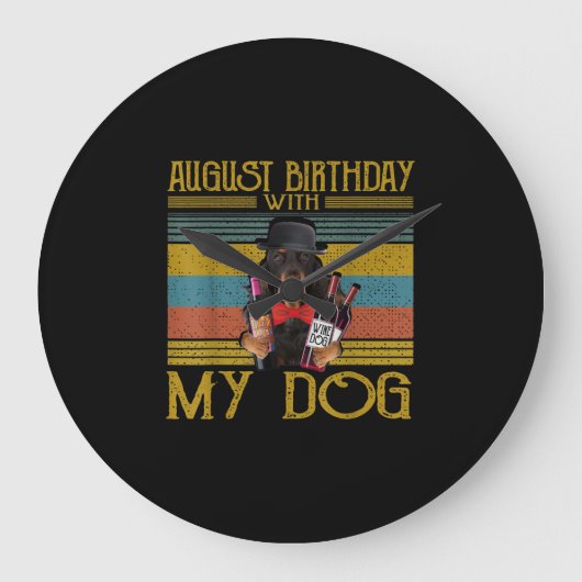 Augustus 2020 met mijn Gordon Setter Dog Grote Klok (Voorkant)