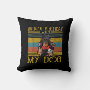 Augustus 2020 met mijn Gordon Setter Dog Kussen