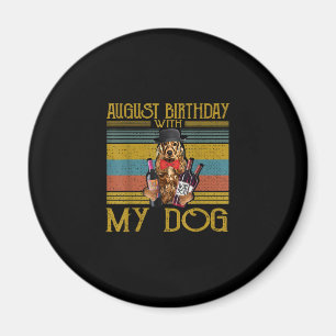 Augustus 2020 met mijn Ierse Setter Dog Magneet