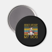 Augustus 2020 met mijn Jack Russell Dog Magneet (Voorkant / Achterkant)