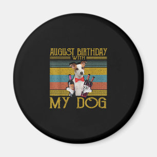 Augustus 2020 met mijn Jack Russell Dog Magneet
