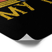 Augustus 2020 met mijn suikerriet Corso Dog Poster (Hoek)