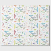 Augustus, 21-jarige cadeaupapier (Vlak)