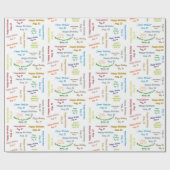 Augustus, 22 zondagskistpapier met cadeautjes cadeaupapier (Vlak)