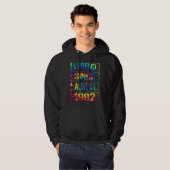 Augustus 30 jaar oud sinds 1992 30e Stropdas Hoodie (Voorkant volledig)