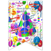 Augustus, 31 Birthday Bunting Banner (Eerste vlag)