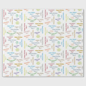 Augustus, 5-jarige cadeaupapier (Vlak)