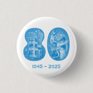 Augustus 5 NYC-evenement 2025 Knop - Klein 1¼ Inch Ronde Button 3,2 Cm