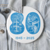 Augustus 5 NYC-evenement 2025 Knop - Kolossaal 6 i Ronde Button 6,0 Cm (In situ)