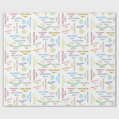 Augustus, 9 zondagse cadeaupapier (Vlak)