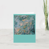 Augustus - acrylic pour painting 11" by 14" kaart (Voorkant)