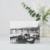 Augustus Bridge, Dresden, c.1910 Briefkaart (Staand voorkant)