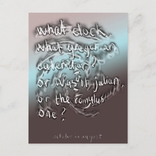 augustus briefkaart (Voorkant)