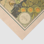 Augustus door Eugene Grasset Tissuepapier (Detail)