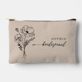 Augustus Geboortemaand Bloem Gepersonaliseerd Brui Etui (Voorkant)