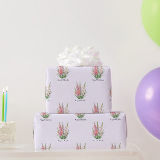 Augustus Gladiolus Bloemen Cadeaupapier