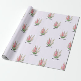 Augustus Gladiolus Bloemen Cadeaupapier