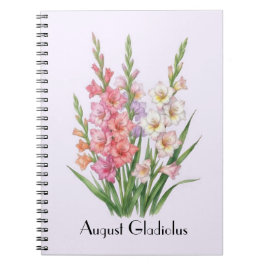 Augustus Gladiolus Bloemen Notitieboek