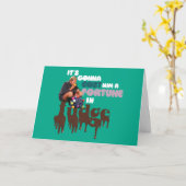 Augustus Gloop - Een fortuin in Fudge Kaart (Gele Bloem)