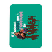 Augustus Gloop - Een fortuin in Fudge Magneet (Verticaal)