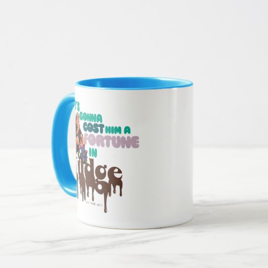 Augustus Gloop - Een fortuin in Fudge Mok (Voorkant links)