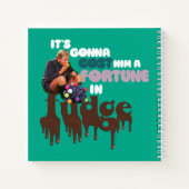 Augustus Gloop - Een fortuin in Fudge Notitieboek (Achterkant)