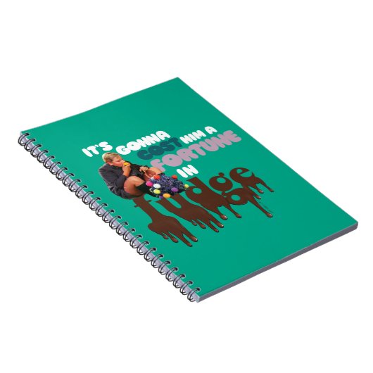 Augustus Gloop - Een fortuin in Fudge Notitieboek (Rechterzijde)